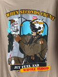 *Whole Blood ~ LONG SLEEVE T-Shirt ~ Tan