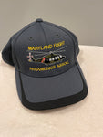 Baseball Cap Graphite/Black - Helicopter Embroidery